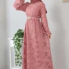 Modamihram Kleid - Rosa - A-Linie Bekleidung Bekleidung 248330136 -Deutschland Lady Echt Verkaufs-Shop 1 org zoom 723