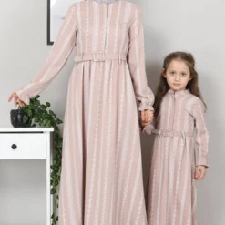 Modamihram Kleid - Braun - A-Linie Bekleidung Bekleidung 113993310