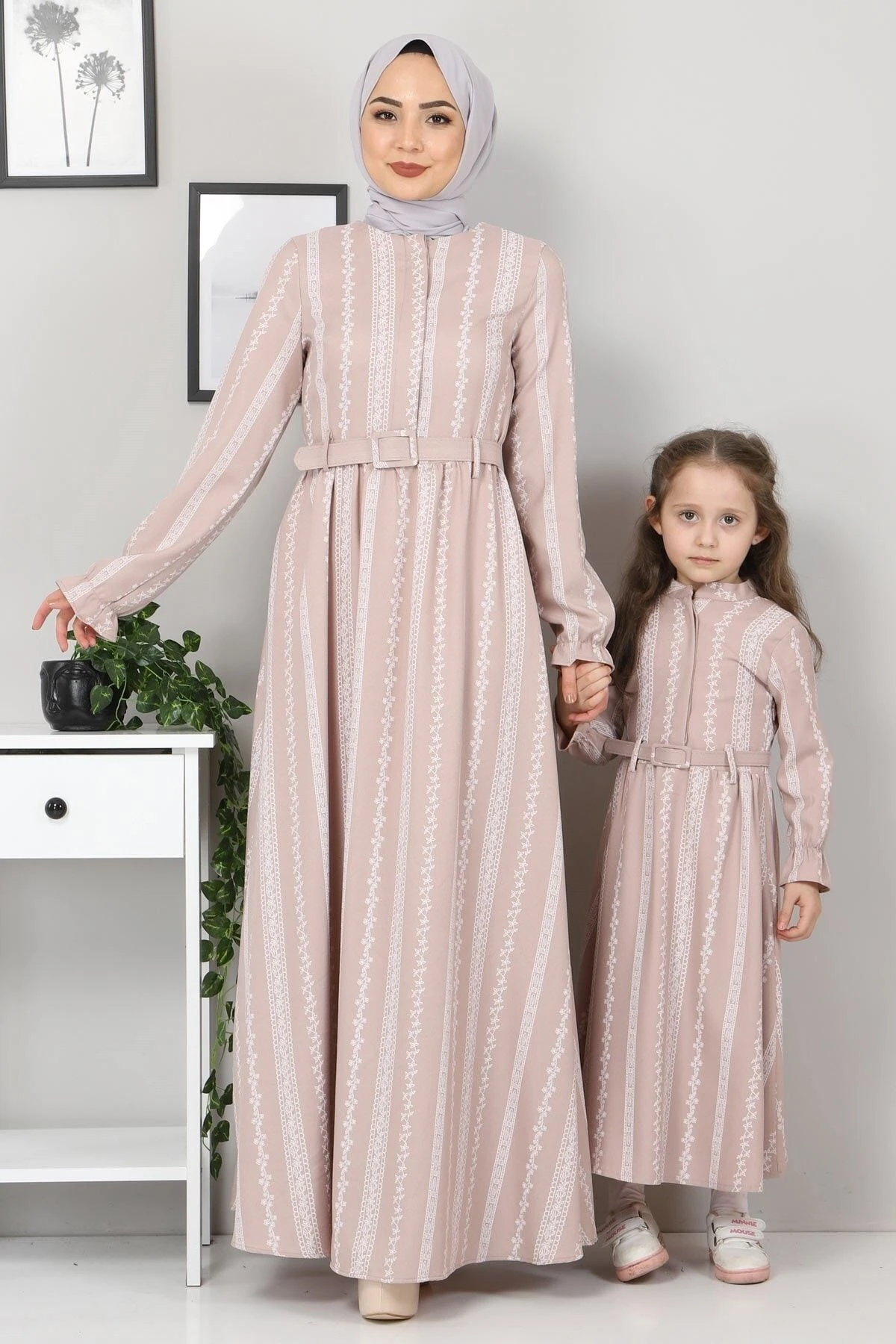 Modamihram Kleid - Braun - A-Linie Bekleidung Bekleidung 113993310