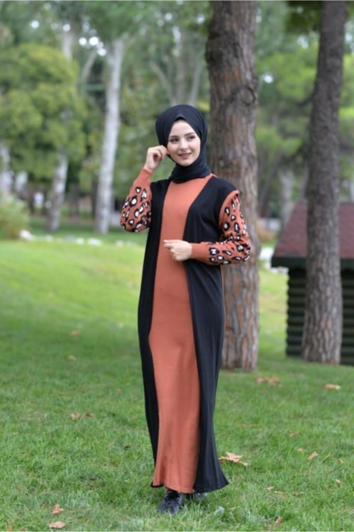 Modamihram Kleid - Braun - A-Linie Bekleidung Bekleidung 67749699