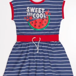 Mushi Kleid - Dunkelblau - Basic Kinder Kleider 81375072 -Deutschland Lady Echt Verkaufs-Shop 1 org zoom 742