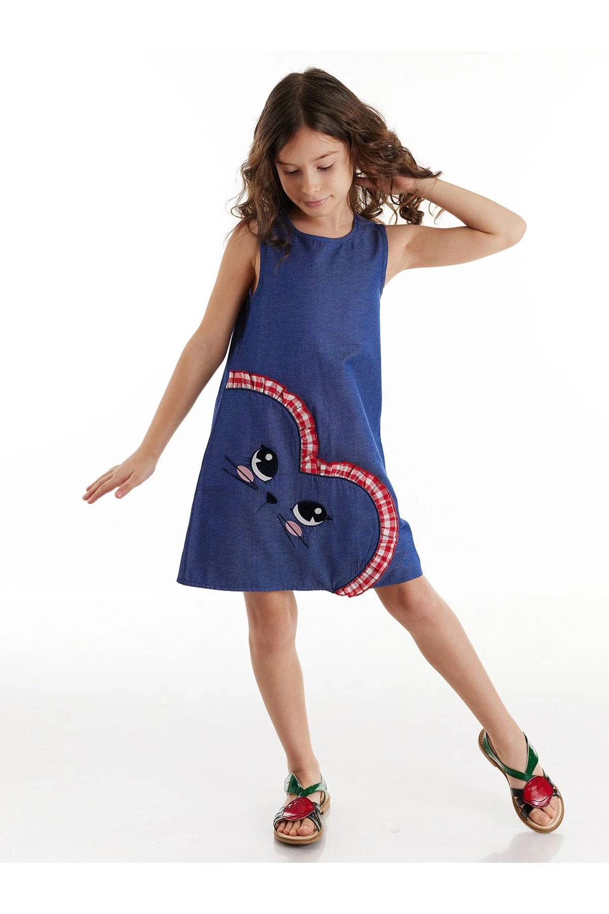 Denokids Kleid - Dunkelblau - Shift Kinder Kleider 81375040 3 Denokids Kleid - Dunkelblau - Shift Kinder Kleider 81375040