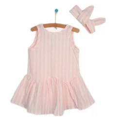 Tuffy Kleid - Rosa - A-Linie Kinder Bekleidung 757957693