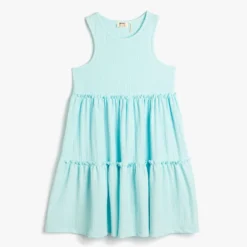 Koton Kleid - Blau - A-Linie Kinder Kleider 691048429