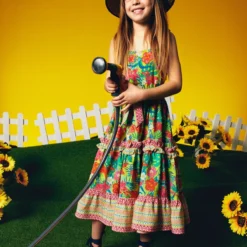 Koton Kleid - Mehrfarbig - A-Linie Kinder Kleider 734949149