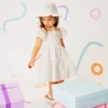 Koton Kleid - Ecru - A-Linie Kinder Kleider 692670491 -Deutschland Lady Echt Verkaufs-Shop 1 org zoom 767