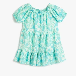 Koton Kleid - Türkis - A-Linie Kinder Kleider 695648211