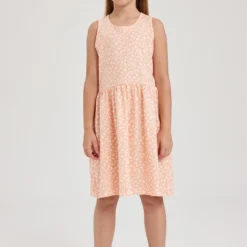 Defacto Kleid - Orange - A-Linie Kinder Kleider 752792564 -Deutschland Lady Echt Verkaufs-Shop 1 org zoom 792