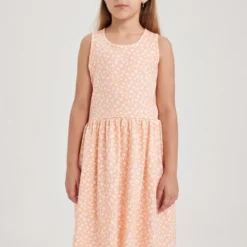 Defacto Kleid - Orange - A-Linie Kinder Kleider 752792564 -Deutschland Lady Echt Verkaufs-Shop 1 org zoom 793