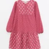 LC Waikiki Kleid - Rosa - A-Linie Kinder Kleider 749506335 -Deutschland Lady Echt Verkaufs-Shop 1 org zoom 806