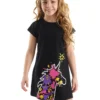 Mushi Kleid - Schwarz - Basic Kinder Kleider 241211588