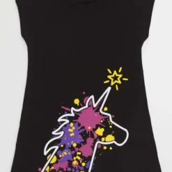 Mushi Kleid - Schwarz - Basic Kinder Kleider 241211588 -Deutschland Lady Echt Verkaufs-Shop 1 org zoom 817