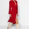 Trendyol Collection Kleid - Rot - Blusenkleid Damen Kleider 737910509 -Deutschland Lady Echt Verkaufs-Shop 1 org zoom 82