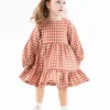 Defacto Kleid - Orange - A-Linie Kinder Kleider 332365391