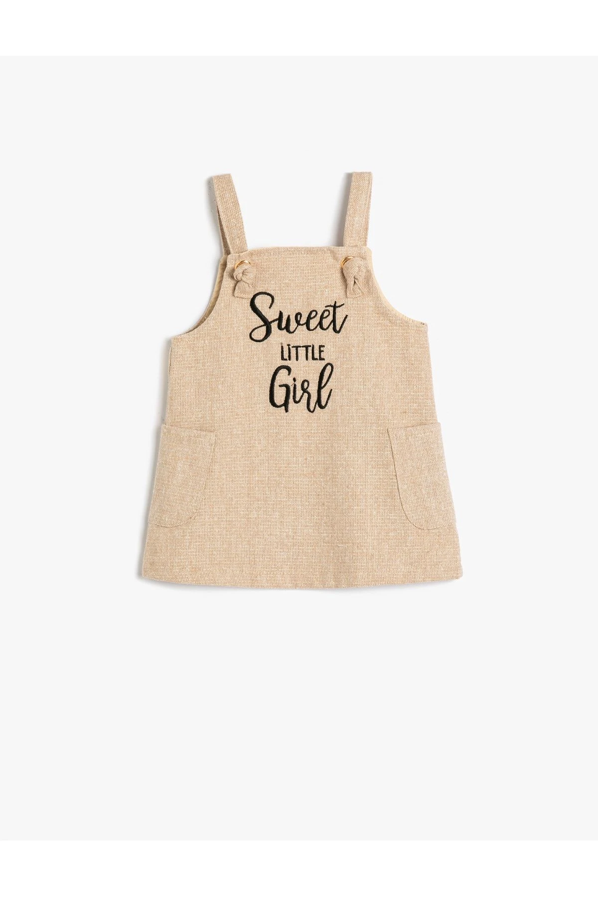 Koton Kleid - Gelb - Basic Kinder Kleider 747866049 3 Koton Kleid - Gelb - Basic Kinder Kleider 747866049