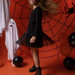 Defacto Kleid - Schwarz - A-Linie Kinder Kleider 362779627 -Deutschland Lady Echt Verkaufs-Shop 1 org zoom 843