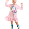 Denokids Kleid - Rosa - Gerüschter Saum Kinder Kleider 337290715