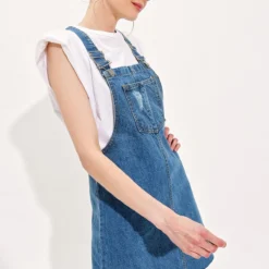 Trend Alaçatı Stili Kleid - Blau - A-Linie Damen Kleider 96083309 -Deutschland Lady Echt Verkaufs-Shop 1 org zoom 86