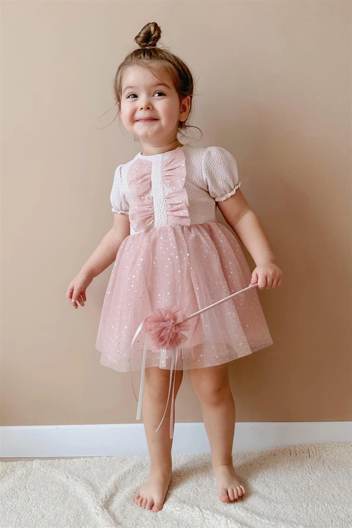 Le Mabelle Kleid - Rosa - A-Linie Kinder Kleider 679692572 3 Le Mabelle Kleid - Rosa - A-Linie Kinder Kleider 679692572