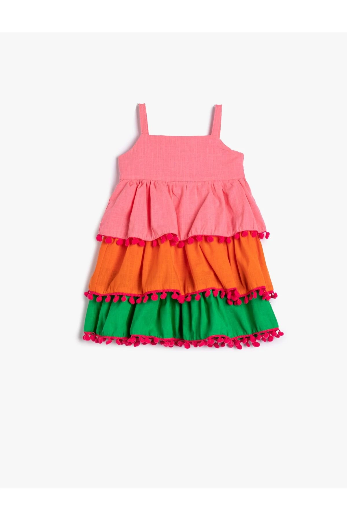 Koton Kleid - Rosa - Smock-Kleid Kinder Kleider 745189737 3 Koton Kleid - Rosa - Smock-Kleid Kinder Kleider 745189737