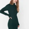 Trendyol Collection Kleid - Grün - Bodycon Damen Kleider 328890161 -Deutschland Lady Echt Verkaufs-Shop 1 org zoom 9