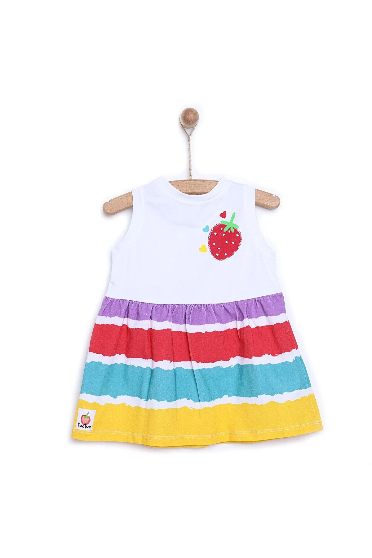 Tuc Tuc Kleid - Weiß - A-Linie Kinder Bekleidung 757958537 3 Tuc Tuc Kleid - Weiß - A-Linie Kinder Bekleidung 757958537