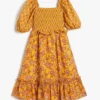 Koton Kleid - Orange - A-Linie Kinder Kleider 691937354