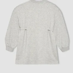 Defacto Kleid - Grau - A-Linie Kinder Kleider 759290090 -Deutschland Lady Echt Verkaufs-Shop 1 org zoom 941