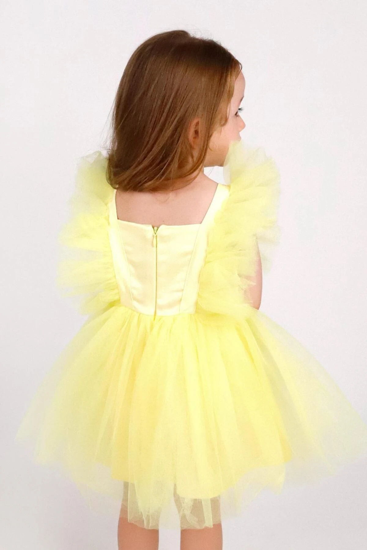 Le Mabelle Kleid - Gelb - A-Linie Kinder Kleider 754579586 4 Le Mabelle Kleid - Gelb - A-Linie Kinder Kleider 754579586 – Bild 2