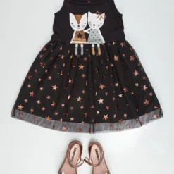 Denokids Kleid - Schwarz - A-Linie Kinder Kleider 35858713 7 Denokids Kleid - Schwarz - A-Linie Kinder Kleider 35858713 -Deutschland Lady Echt Verkaufs-Shop 1 org zoom 981