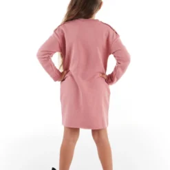 Mushi Kleid - Rosa - Basic Kinder Kleider 132271959 -Deutschland Lady Echt Verkaufs-Shop 1 org zoom 998