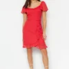 Trendyol Collection Kleid - Rosa - A-Linie -Deutschland Lady Echt Verkaufs-Shop 2 org zoom 1025