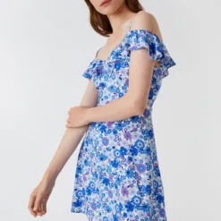 Koton Kleid - Blau - Basic Damen Kleider 312025088 -Deutschland Lady Echt Verkaufs-Shop 2 org zoom 1049