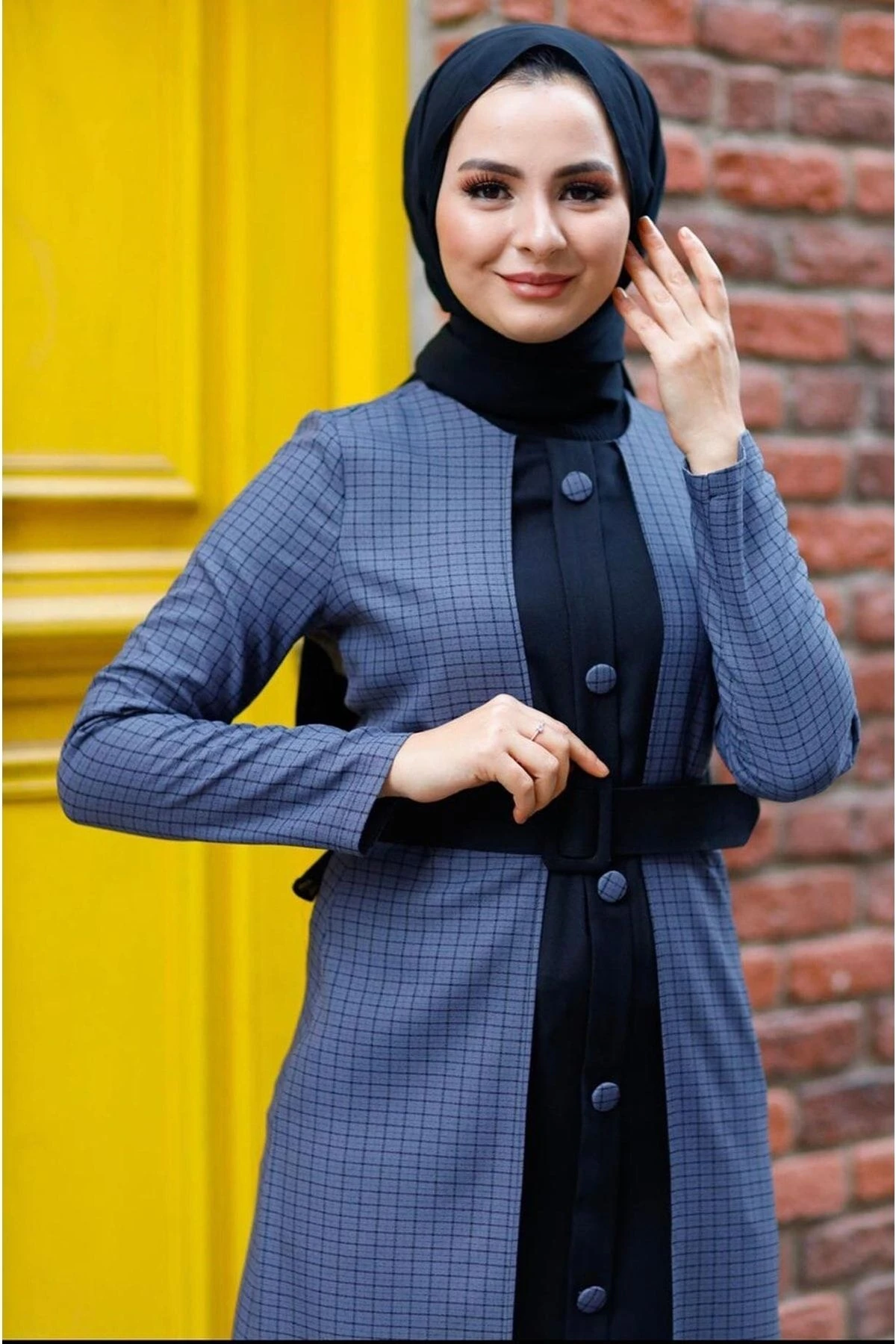 Modamihram Kleid - Grau - A-Linie Bekleidung Bekleidung 82263603 4 Modamihram Kleid - Grau - A-Linie Bekleidung Bekleidung 82263603 – Bild 2