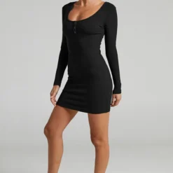 Madmext Kleid - Schwarz - Basic Damen Kleider 692857171 -Deutschland Lady Echt Verkaufs-Shop 2 org zoom 109