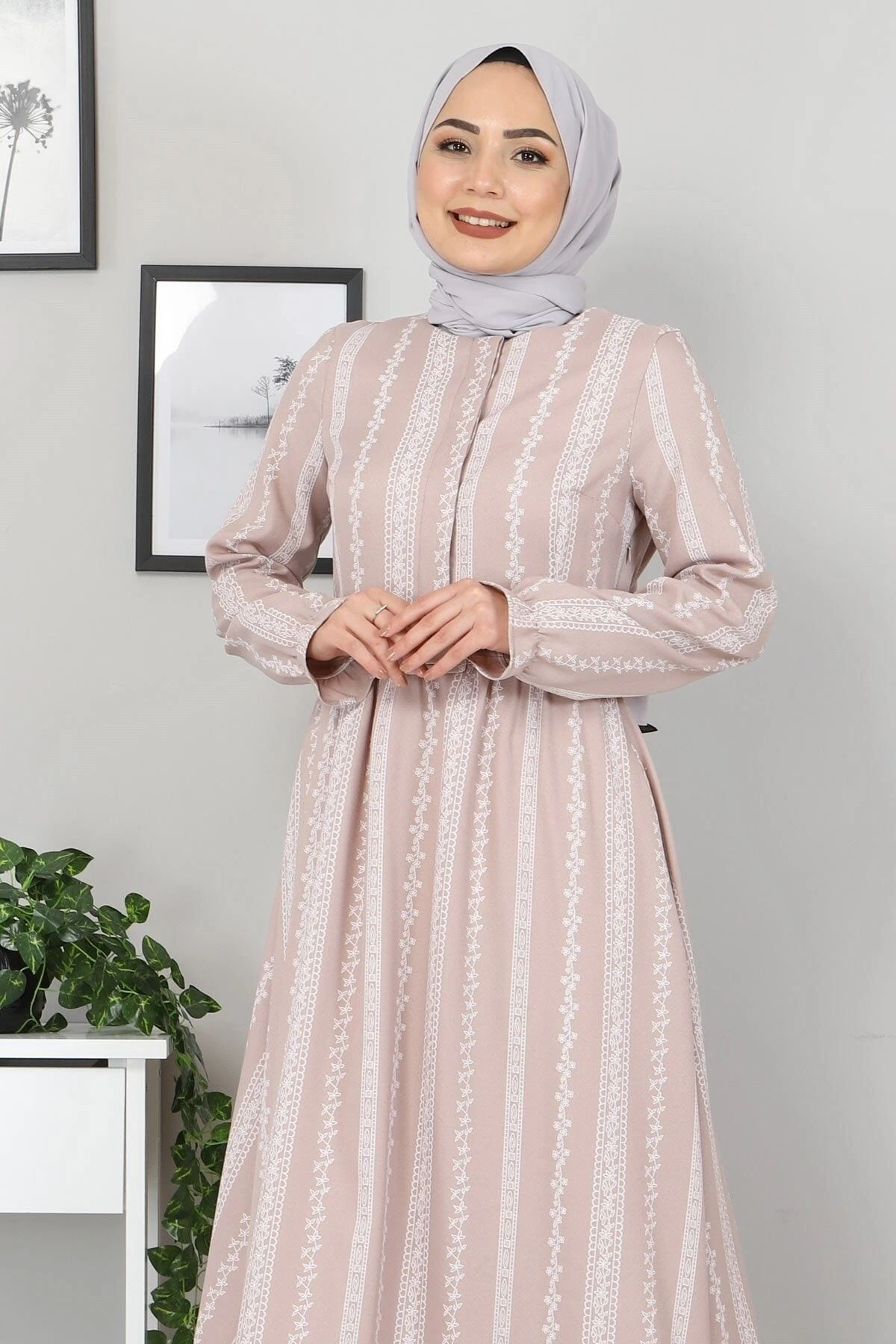 Modamihram Kleid - Braun - A-Linie Bekleidung Bekleidung 113993310 4 Modamihram Kleid - Braun - A-Linie Bekleidung Bekleidung 113993310 – Bild 2