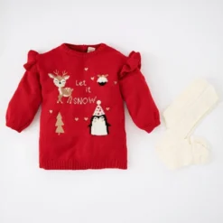 Defacto Kleid - Rot - A-Linie Kinder Kleider 359391071 6 Defacto Kleid - Rot - A-Linie Kinder Kleider 359391071 -Deutschland Lady Echt Verkaufs-Shop 2 org zoom 1137