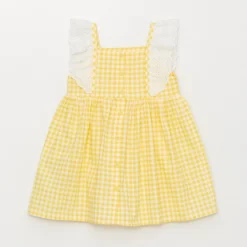 LC Waikiki Kleid - Gelb - A-Linie Kinder Kleider 679248249 -Deutschland Lady Echt Verkaufs-Shop 2 org zoom 1146