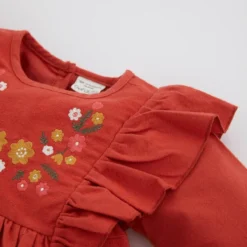 Defacto Kleid - Orange - A-Linie Kinder Kleider 366818434 -Deutschland Lady Echt Verkaufs-Shop 2 org zoom 1167