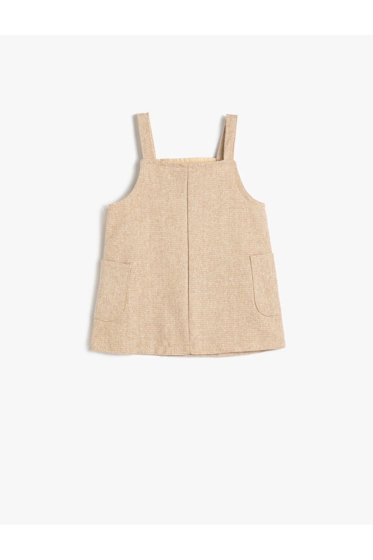 Koton Kleid - Gelb - Basic Kinder Kleider 747866049 4 Koton Kleid - Gelb - Basic Kinder Kleider 747866049 – Bild 2