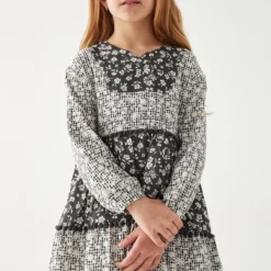 Tyess Kleid - Grau - A-Linie Kinder Kleider 332339532 -Deutschland Lady Echt Verkaufs-Shop 2 org zoom 1171