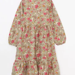 LC Waikiki Kleid - Grün - A-Linie Kinder Kleider 749499734 -Deutschland Lady Echt Verkaufs-Shop 2 org zoom 1176