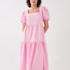 LC Waikiki Kleid - Rosa - Smock-Kleid Damen Kleider 701124127 -Deutschland Lady Echt Verkaufs-Shop 2 org zoom 120
