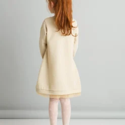 Mushi Kleid - Ecru - Basic Kinder Kleider 46259923 -Deutschland Lady Echt Verkaufs-Shop 2 org zoom 1212