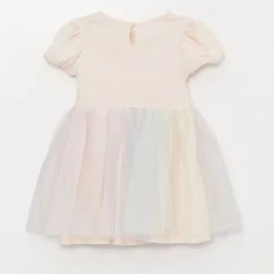 LC Waikiki Kleid - Rosa - A-Linie Kinder Kleider 682185690 -Deutschland Lady Echt Verkaufs-Shop 2 org zoom 1220