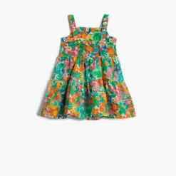 Koton Kleid - Mehrfarbig - A-Linie Kinder Kleider 305615889 -Deutschland Lady Echt Verkaufs-Shop 2 org zoom 1223