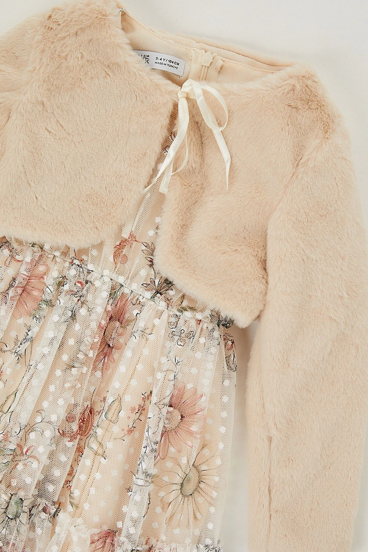 PAULMARK Kleid - Beige - A-Linie Kinder Kleider 746699613 4 PAULMARK Kleid - Beige - A-Linie Kinder Kleider 746699613 – Bild 2