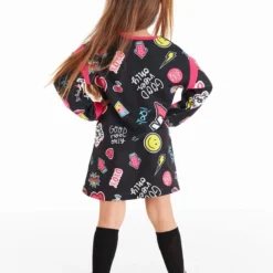 Mushi Kleid - Schwarz - Basic Kinder Kleider 46259842 -Deutschland Lady Echt Verkaufs-Shop 2 org zoom 1259