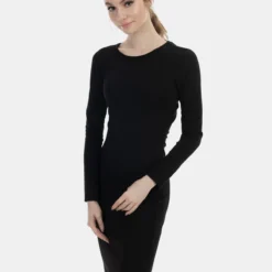 MyMo Kleid - Schwarz - Basic Damen Kleider 682706193 -Deutschland Lady Echt Verkaufs-Shop 2 org zoom 128