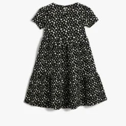 Koton Kleid - Schwarz - Smock-Kleid Kinder Kleider 256799923 -Deutschland Lady Echt Verkaufs-Shop 2 org zoom 1281